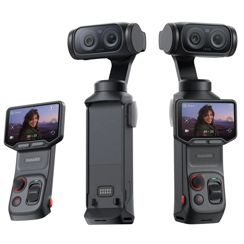מצלמת כיס קולנועית Insta360 Luna Ultra צילום 8K- יבואן רשמי