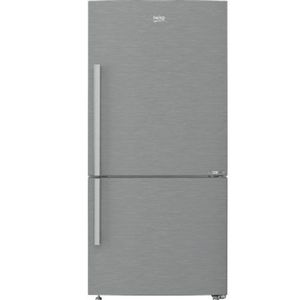 מקרר מקפיא תחתון צבע נירוסטה BEKO 561L דגם CN160243XB