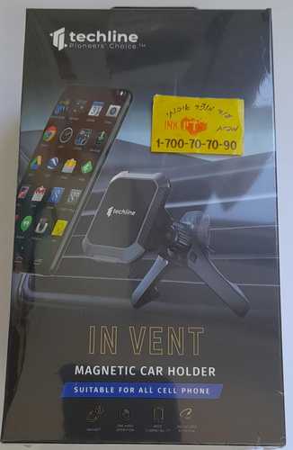 מעמד מגנטי לנייד לרכב פתח מזגן טקליין IN VENT