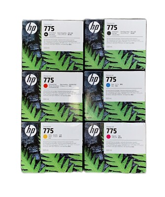 סט דיו שלם מקורי HP 775