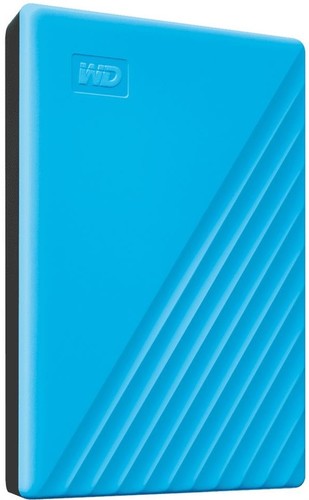 כונן קשיח חיצוני בצבע כחול Western Digital WDBYVG0020BBL My Passport 2TB