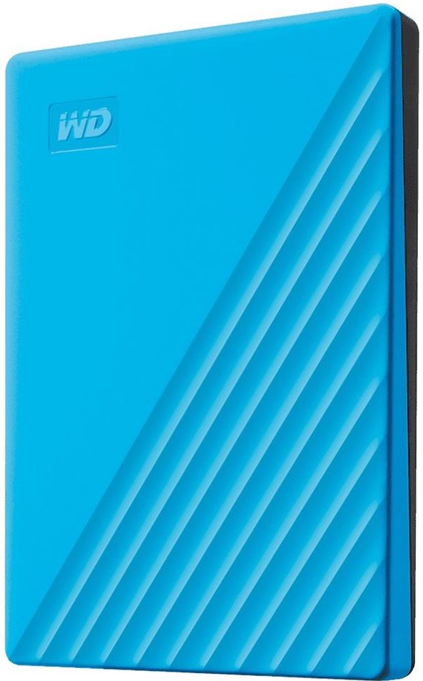 כונן קשיח חיצוני בצבע כחול Western Digital WDBYVG0020BBL My Passport 2TB