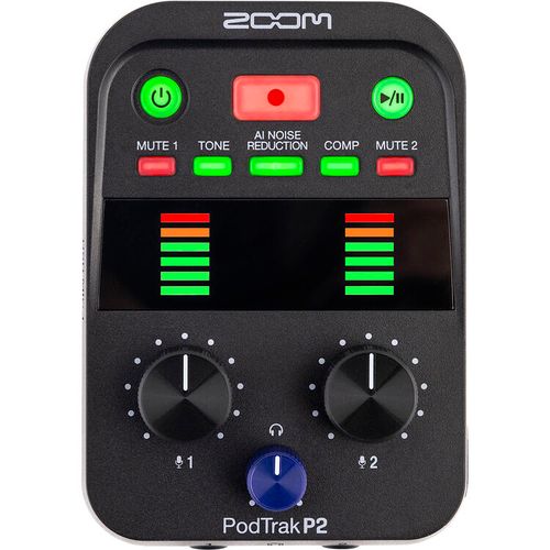 מקליט סאונד Zoom PodTrak P2 