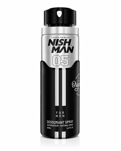 דאודורנט ספריי NISH MAN 05 לגבר – 200 מ