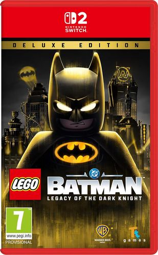 LEGO  Batman Legacy of The Dark Knight Deluxe Edition Nintendo Switch 2  הזמנה מוקדמת 