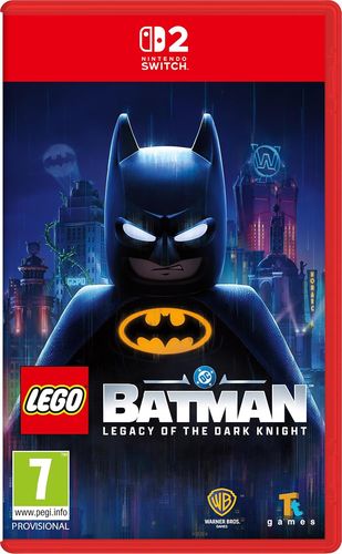 LEGO  Batman Legacy of The Dark Knight  Nintendo Switch 2  הזמנה מוקדמת 