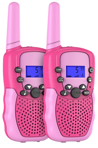 מכשירי קשר ווקי טוקי לילדים עד טווח של 3 ק