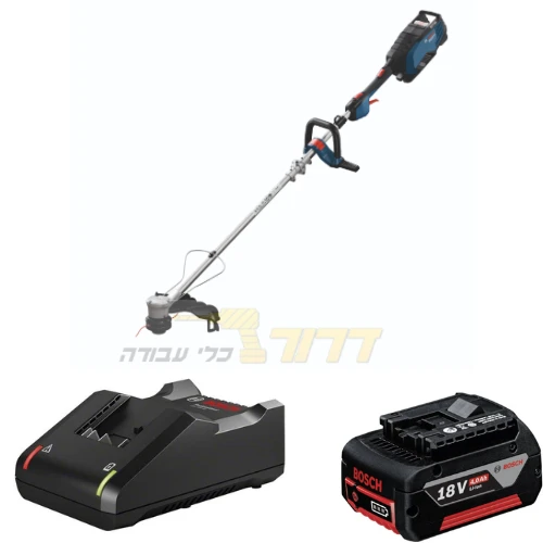 גוזם שוליים עוצמתי בוש  Bosch GRT 18V-33  כולל סוללה 4ah ומטען