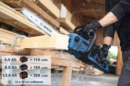 מסור שרשרת נטען GKE 18V-40 Professional + סוללה 4AH ומטען 16