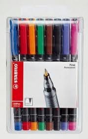 סט טושים לשקף STABILO 1/8