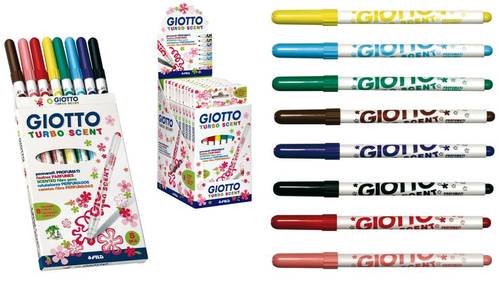 טושים 1/8 GIOTTO TURBO SCENT