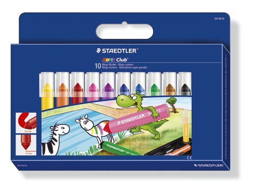 טושים ג'מבו  1/10 STAEDTLER