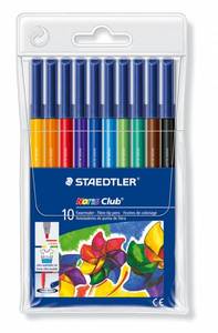 טושים דקים STAEDTLER 1/10 