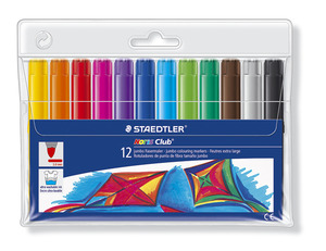 טושים עבים 1/12 STAEDTLER