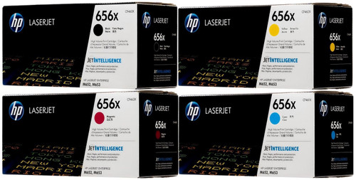 סט טונרים מקוריים HP 656X