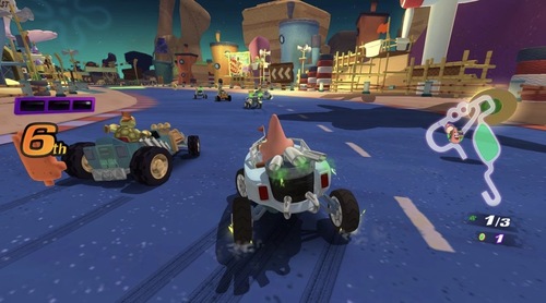  Nickelodeon Kart Racers + Volant Nintendo Switch (Code Digital) | ניקולודיאון קארט רייסרס + הגה Nintendo Switch (קוד דיגיטלי)
