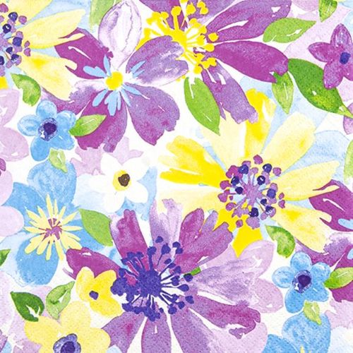 מפיות נייר 20 יח' Vibrant Blossoms