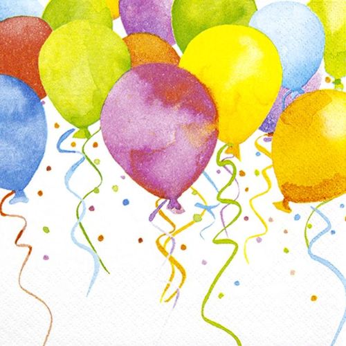 מפיות נייר 20 יח' Balloons