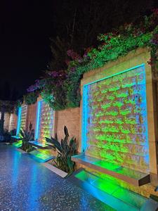 תאורת זוהר RGB נשלט על ידי BT