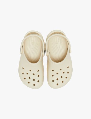 Crocs Classic Clog T - כפכפי קרוקס קלאסיים מידות קטנות לילדים בצבע קרם