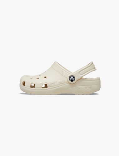 Crocs Classic Clog T - כפכפי קרוקס קלאסיים מידות קטנות לילדים בצבע קרם