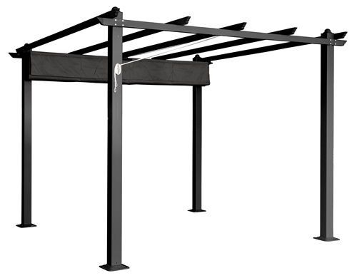 פרגולה מפוארת אלומיניום 3X3 דגם קיסר Garden Top