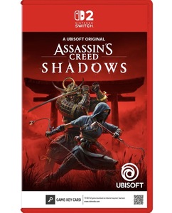  Assassin’s Creed Shadows (Game-Key Card) – Nintendo Switch 2 | אססין קריד שאדוז