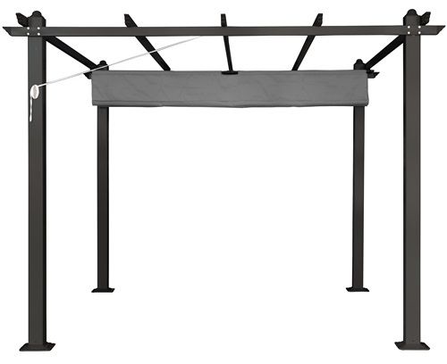 פרגולה מפוארת אלומיניום 3X4 דגם קיסר Garden Top