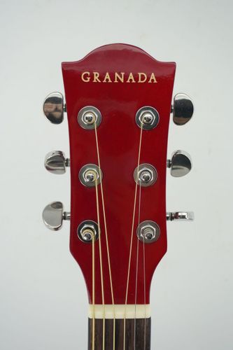 גיטרה אקוסטית + נרתיק GRANADA PH40RDS Redburst
