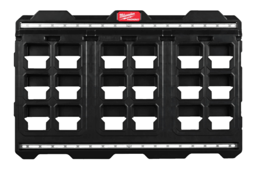 פלטת תלייה Milwaukee PACKOUT XL לקיר ולעמדת עבודה כושר נשיאה עד 68 ק״ג דגם 4932480622