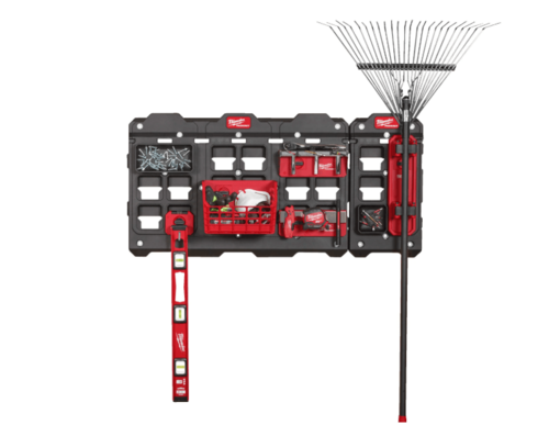 פלטת תלייה Milwaukee PACKOUT XL לקיר ולעמדת עבודה כושר נשיאה עד 68 ק״ג דגם 4932480622