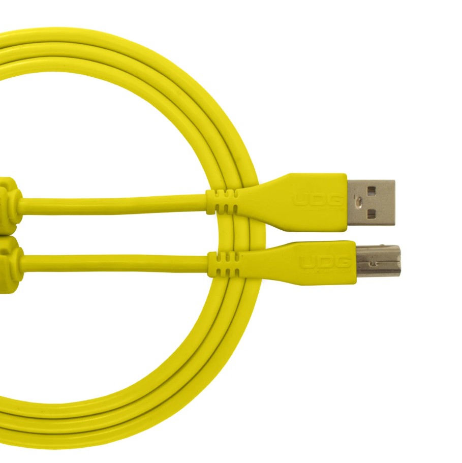 UDG Ultimate USB Cable A-B yellow 2M כבל צהוב