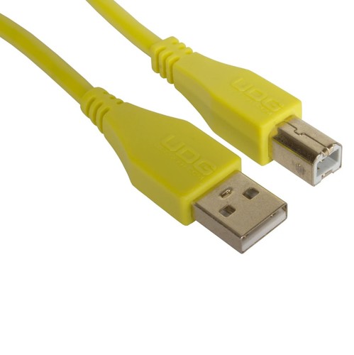 UDG Ultimate USB Cable A-B yellow 2M כבל צהוב