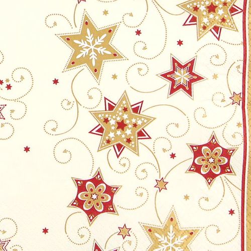 מפיות נייר 20 יח' Stars & Swirls gold