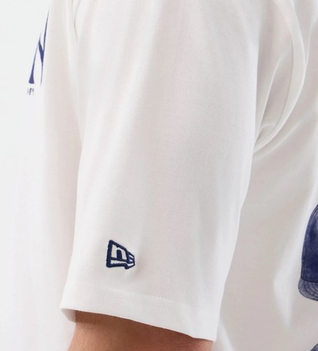 חולצת ניו ארה New Era MLB Cap Graphic White Oversized T-Shirt | גברים