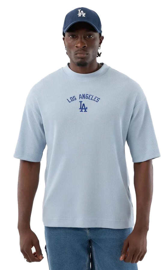 חולצת ניו ארה New Era LA Dodgers MLB Waffle T-Shirt | גברים