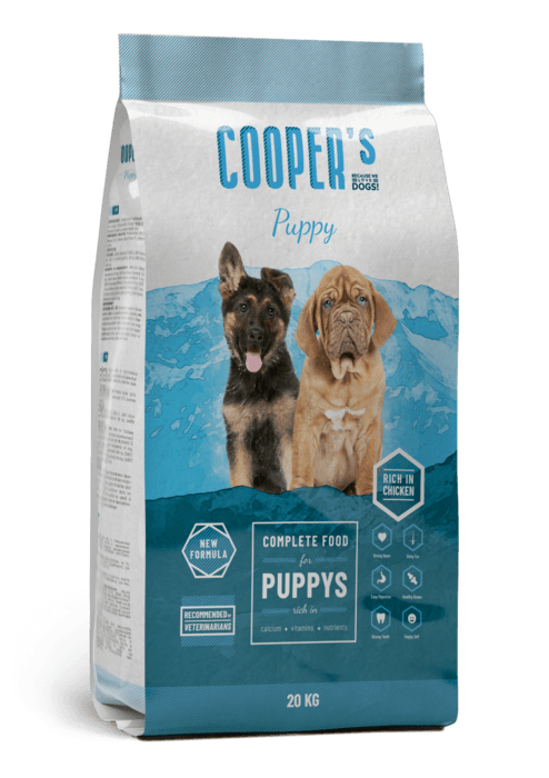 COOPER’S Puppy –קופרס מזון מלא לגורים 20 ק”ג