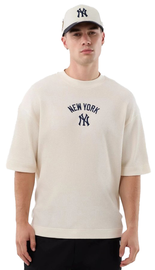 חולצת ניו ארה New Era New York Yankees MLB Waffle T-Shirt | גברים