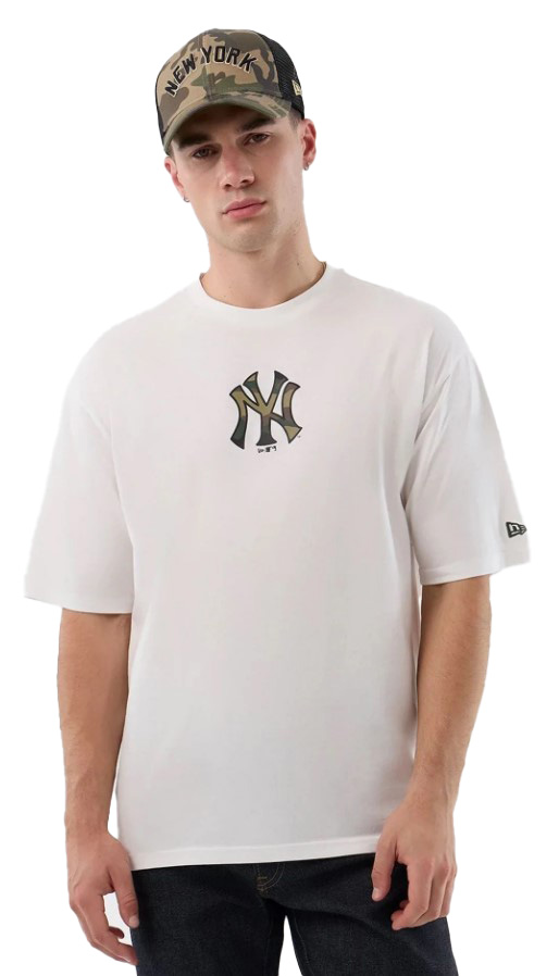 חולצת ניו ארה New Era Yankees MLB Infill Oversized T-Shirt | גברים