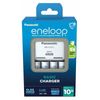 מטען Panasonic ו-4 סוללות נטענות Eneloop AA 2000mAh