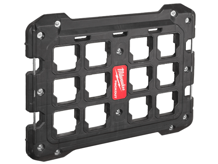 פלטת תלייה Milwaukee PACKOUT לקיר ולעמדת עבודה כושר נשיאה עד 22.7 ק״ג דגם 4932471638