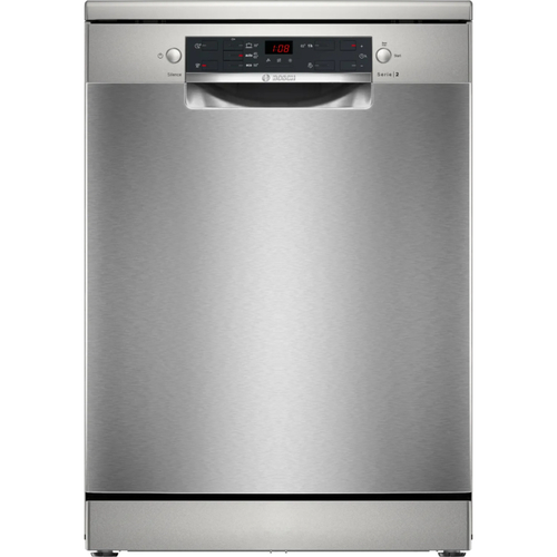 מדיח כלים 12 מערכות כלים 2 סלסלאות Bosch SMS25GI09F - גימור נירוסטה