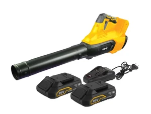 מפוח עלים 40V + זוג סוללות 2AH ומטען GPT TOT038