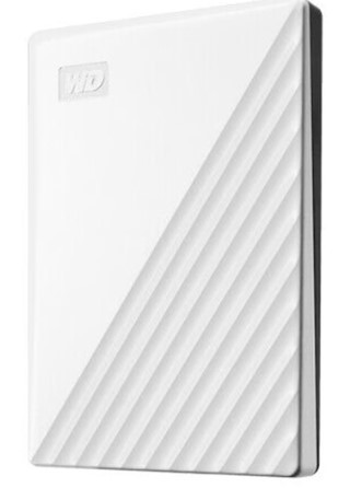כונן קשיח חיצוני צבע לבן Western Digital My Passport 5TB