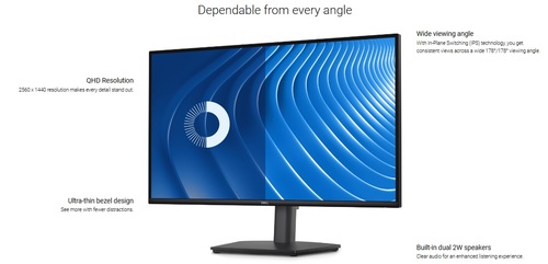 מסך מחשב Dell Pro 27 QHD E2726DS
