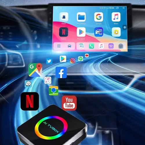 מתאם אלחוטי CarPlay & Android Auto Q2D