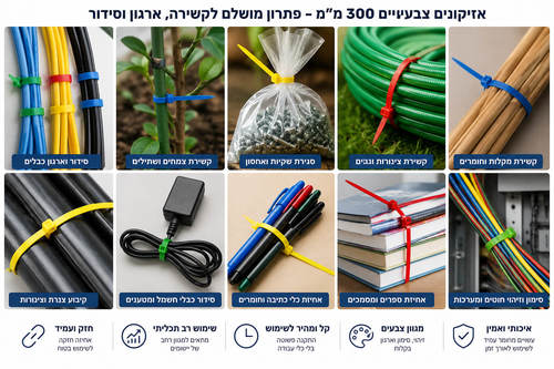 אזיקונים מקצועיים 300 מ