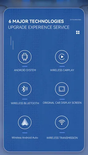 מתאם אלחוטי CarPlay & Android Auto Q2D