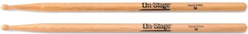 זווית נוספת on stage 5a hickory drum sticks