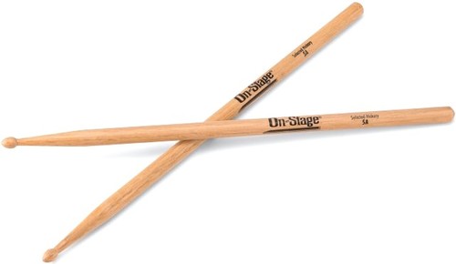 זווית נוספת on stage 5a hickory drum sticks